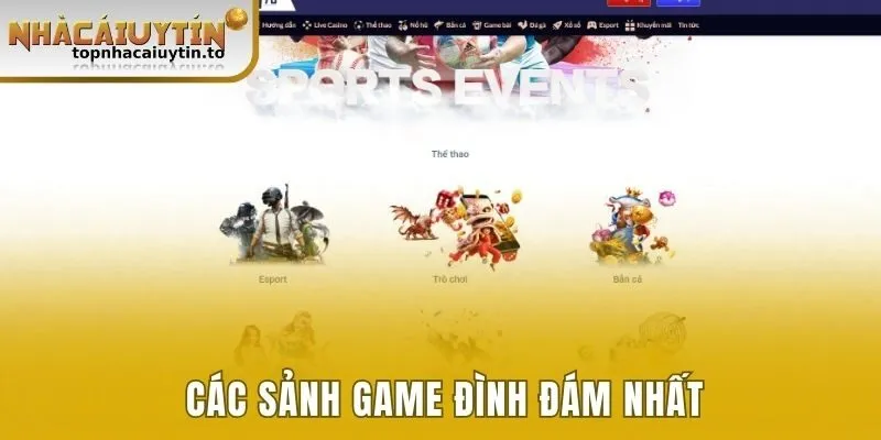 4 sảnh cược chủ chốt tại trang chủ nhà cái 