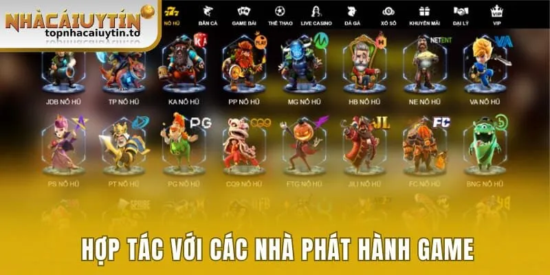 Kết hợp liên tiếp với nhiều nền tảng sản xuất game