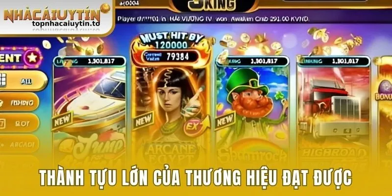Thành tựu lớn của thương hiệu đạt được qua 8 năm