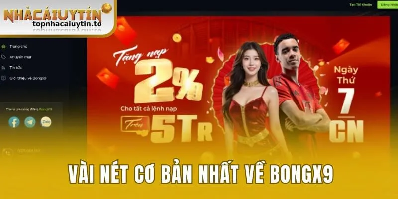 Vài nét cơ bản nhất về bongx9