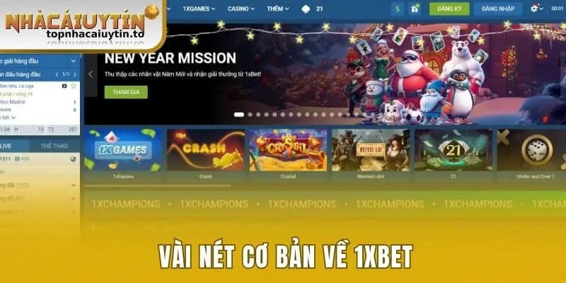 Vài nét cơ bản về 1xbet